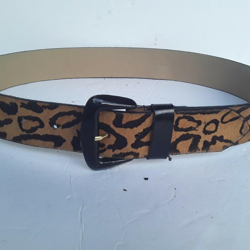 Another line belt animal print large FAST SHIPPING
